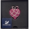 Image 1 : Swarovski Pink AND Cirtine Rhinestone Heart DHP 2004 