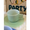 Image 6 : Vintage 1930s Little Hostess Party Tea Set in Original Box, Pastel Colors, 16 Pieces