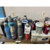 Image 1 :  assorted stainless steel insulated water bottle collection and cups and mug