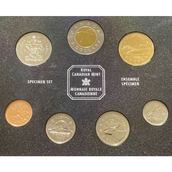 1999 Canadian Specimen Set 