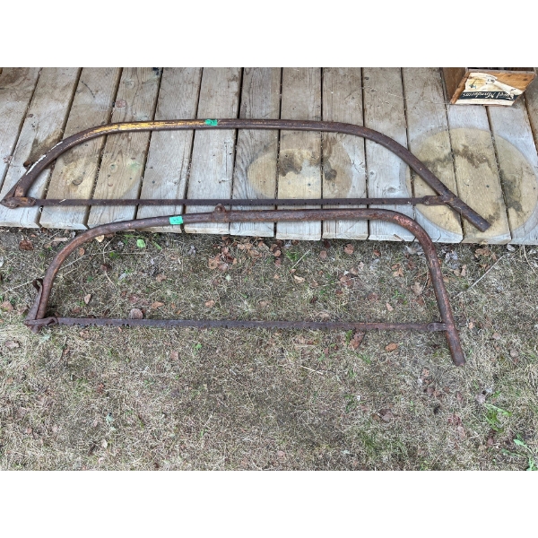 2 Long Antique Buck Saws Both Are 52" Long 