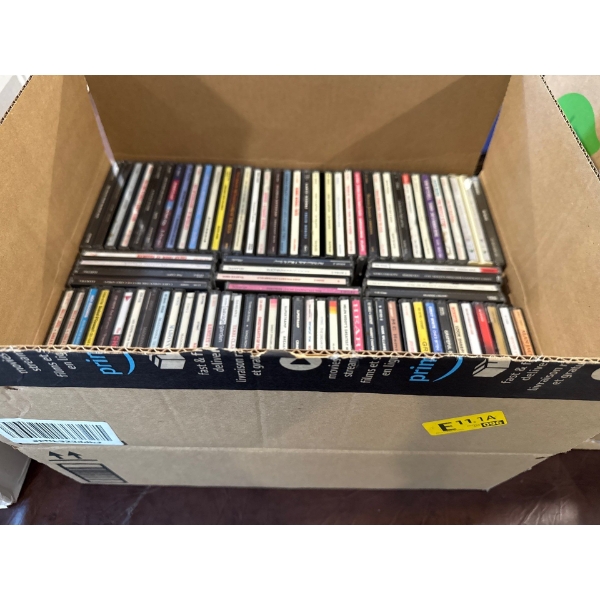 Large Box of Mystery CDs 