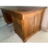 Image 7 : Solid Wood Executive Style Desk w/Built in Storage Workspace  62x31x40"tall
