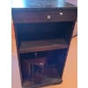 Image 1 : Dark Finish Storage Shelf with Drawer 42 T, 23 L, 17 W, Includes Bombay Company CD Holder