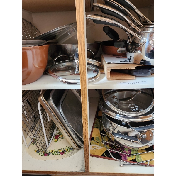 Lagostina Pots, Assorted Kitchen Items