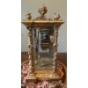 Image 2 : Beautiful Antique Ansonia New York Late 19th Century Gilt Bronze Mantle Clock - 16T 