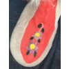 Image 3 : Moccasins w/ Floral Beadwork and Fur Trim- Youth Sized (Length of Foot Exterior 9") 