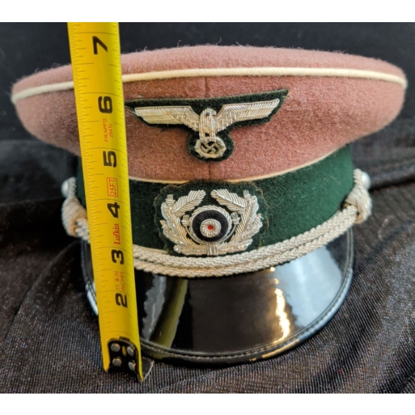 Replica German WWII Wehrmacht Officer's Visor Cap