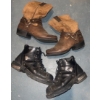 Two Pairs Of Men's Harley Davidson Boots  Size 7-8