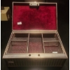 Image 3 : Silver Plated Brass Trinket Box w/ Key 