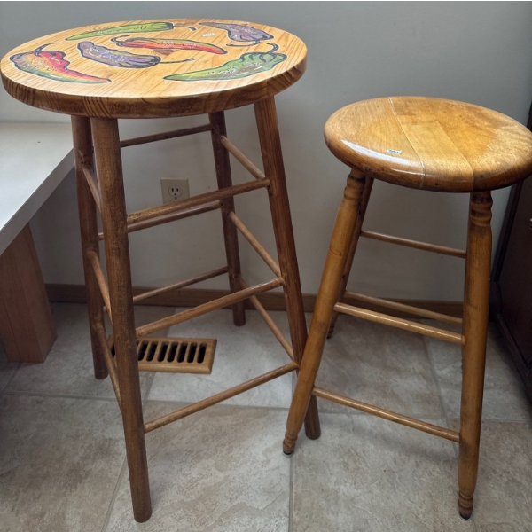 Pair Of Art Stools