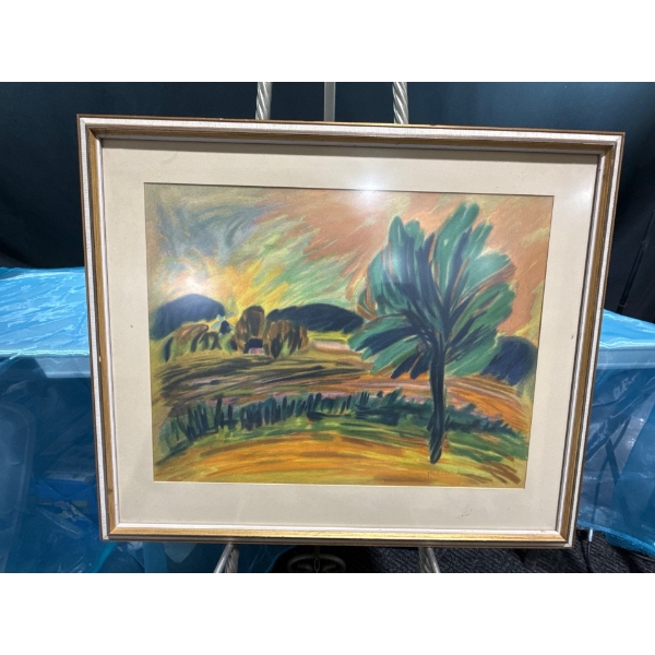 Paul Aobsly Print 16Wx12.5H