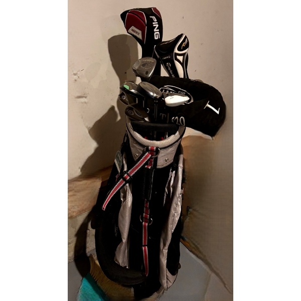 Ladies Right Hand Ping Golf Clubs and Bag, Golf Balls, Golfer's Purse, Visor, "The Short Game" DVD