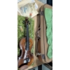 Image 1 : 4/4 Violin with Accessories, Jaeger Etui Case, and Hidersine Rosin