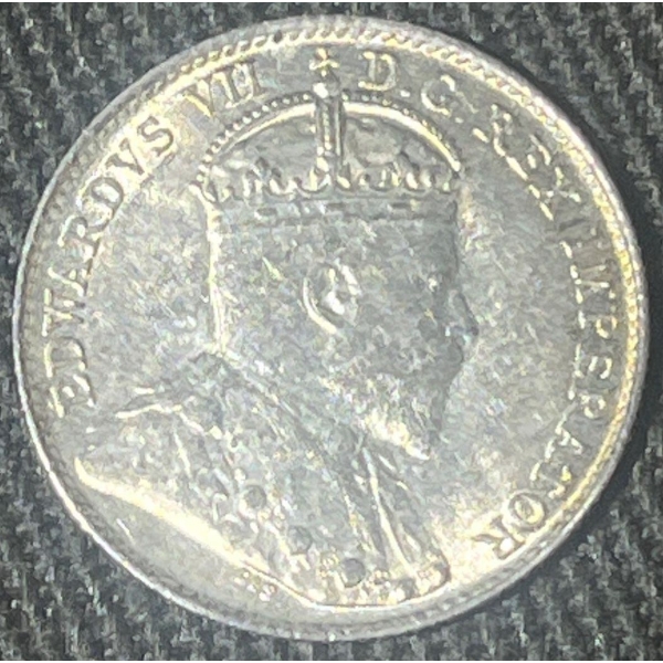 1902 Canada 5 Cent Coin