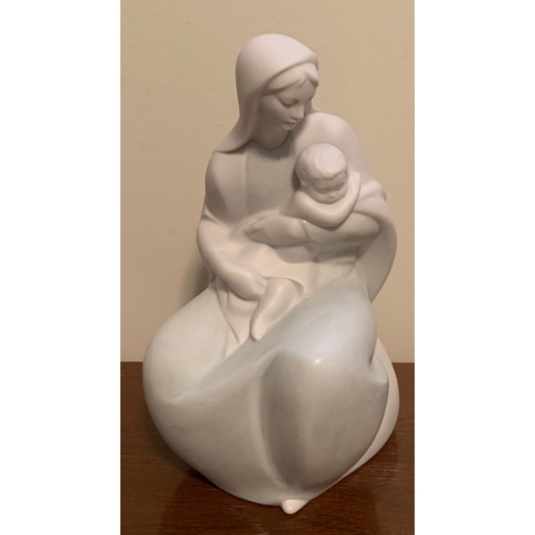 LLADRO Porcelain 'Blessed Mother w/ Infant Jesus 8T