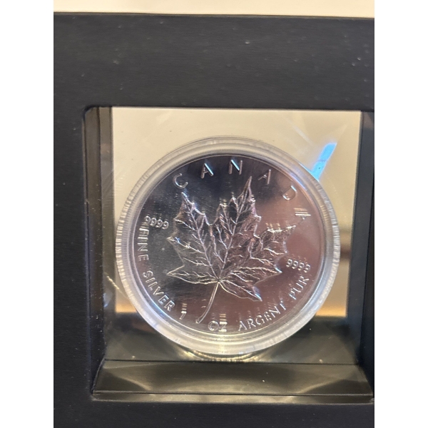 1994 $5 Silver Maple Leaf - Pure Silver Coin