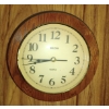 Image 1 : Bolova Quartz Wooden Wall Clock  11" diameter