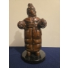 Image 1 : Stone Base Hand Carved Religious Sculpture Signed, F. Botero #3/6 - 6W, 12T 