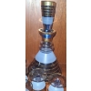 Image 2 : Vintage Blue Glass Decanter 12 T and 6 Glasses 