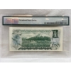 Image 2 : Graded Canadian 1973 $1 Choice UNC Prefix: EAX