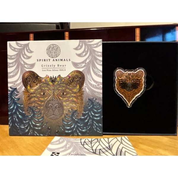 Spirit Animals - 1 oz. Pure Silver 