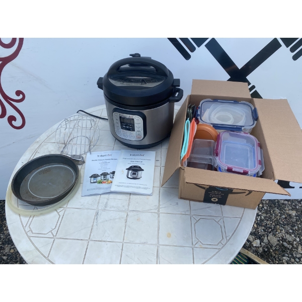 Instant Pot IP-DUO Multi-Function Cooker With Accessories