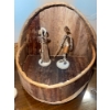 Image 4 : Hand Made African Nativity Scene 11T Corn Husks