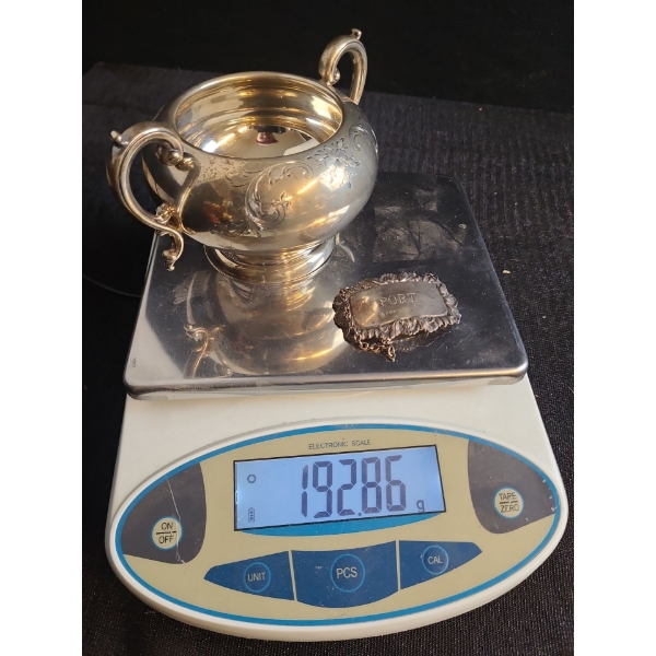 Silver Sugar Bowl