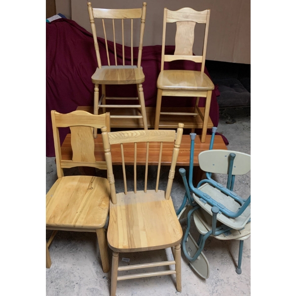 Wooden Collection - Chairs, Benches