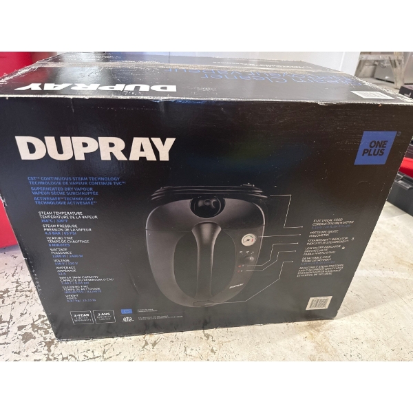 New Dupray One Plus Steam Cleaner Which Included A 17 Piece Accessory Set
