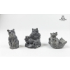 Image 2 : Wildlife Soapstone Sculptures, Wolf Originals and Made in Canada Pieces