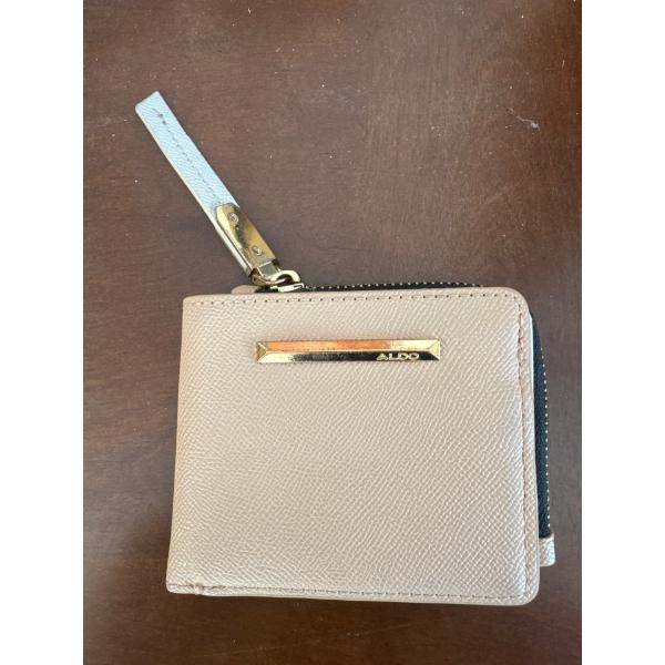 aldo leather wallet