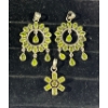Image 1 : Collection of Green Stone Pendants