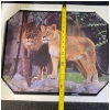 Image 5 : Framed Print of Lions