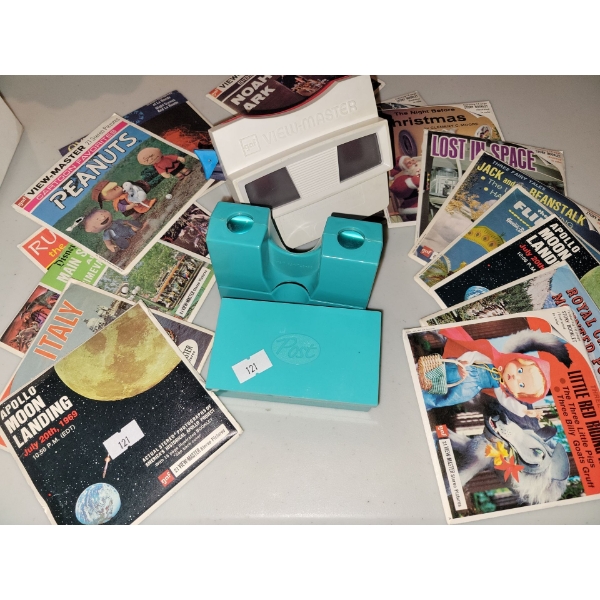 Vintage View Master Stereoscope Bundle w/ Reels