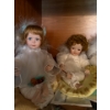 Image 3 : Porcelain Dolls Collection, 4 Pcs 