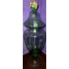 Image 1 : Large Vintage 1960's Green Empoli Glass Bon Bon/Apothecary Jar  (27"tall)