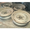 Image 2 : Vintage 16" Steel Automotive Rims (4)