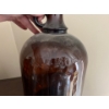 Image 2 : Collection of vintage brown jugs and one clear jug