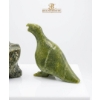 Image 6 : Three Carved Stone Figurines Including Bird, Vase, and Bear
