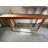 Image 1 : Pine Garage Table -- 84W, 24D, 36T 