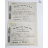 Image 1 :  Two Antique Stock Certificates From "The Elliptic Cycle Company Limited.