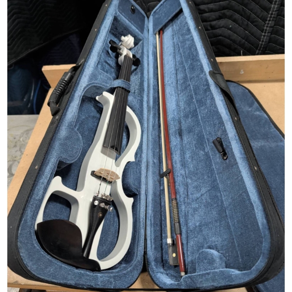 Cecilio Electric Violin with Case, Bow, Rosin, and Accessories