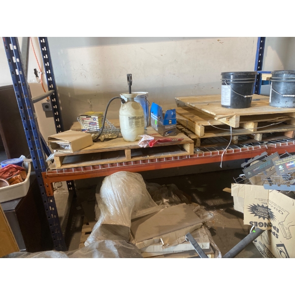 Tools, Buckets, and Supplies Including RL Flo-Master Sprayer