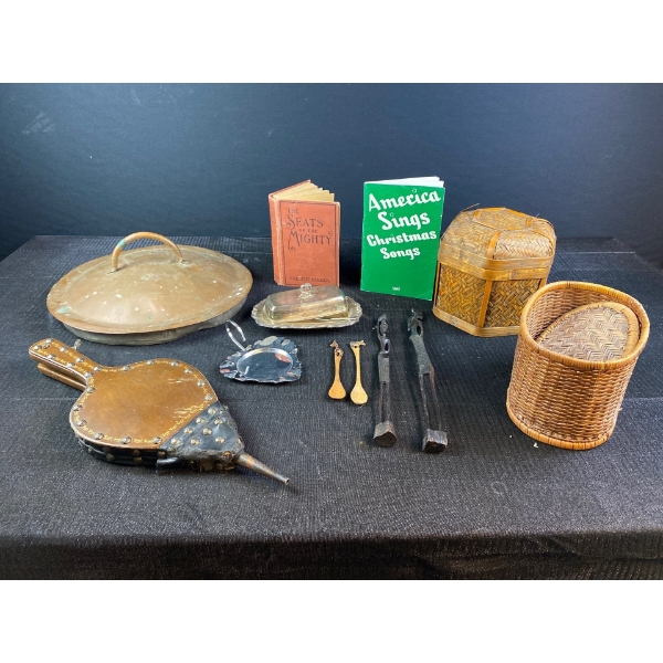 Fire Bellow, Woven Boxes, Decor and More 