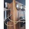 Image 4 :  Vintage Northern Electric Company Wooden Wall Crank Telephone