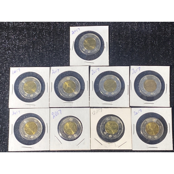 2017 150 Years Toonie