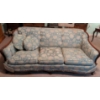 Image 1 : Louis XV Style Antique Chesterfeild & Arm Chair - Well Loved 69x29x32