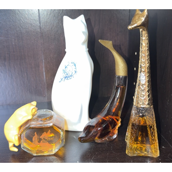 Avon Animal-Themed Perfume Bottles Collection